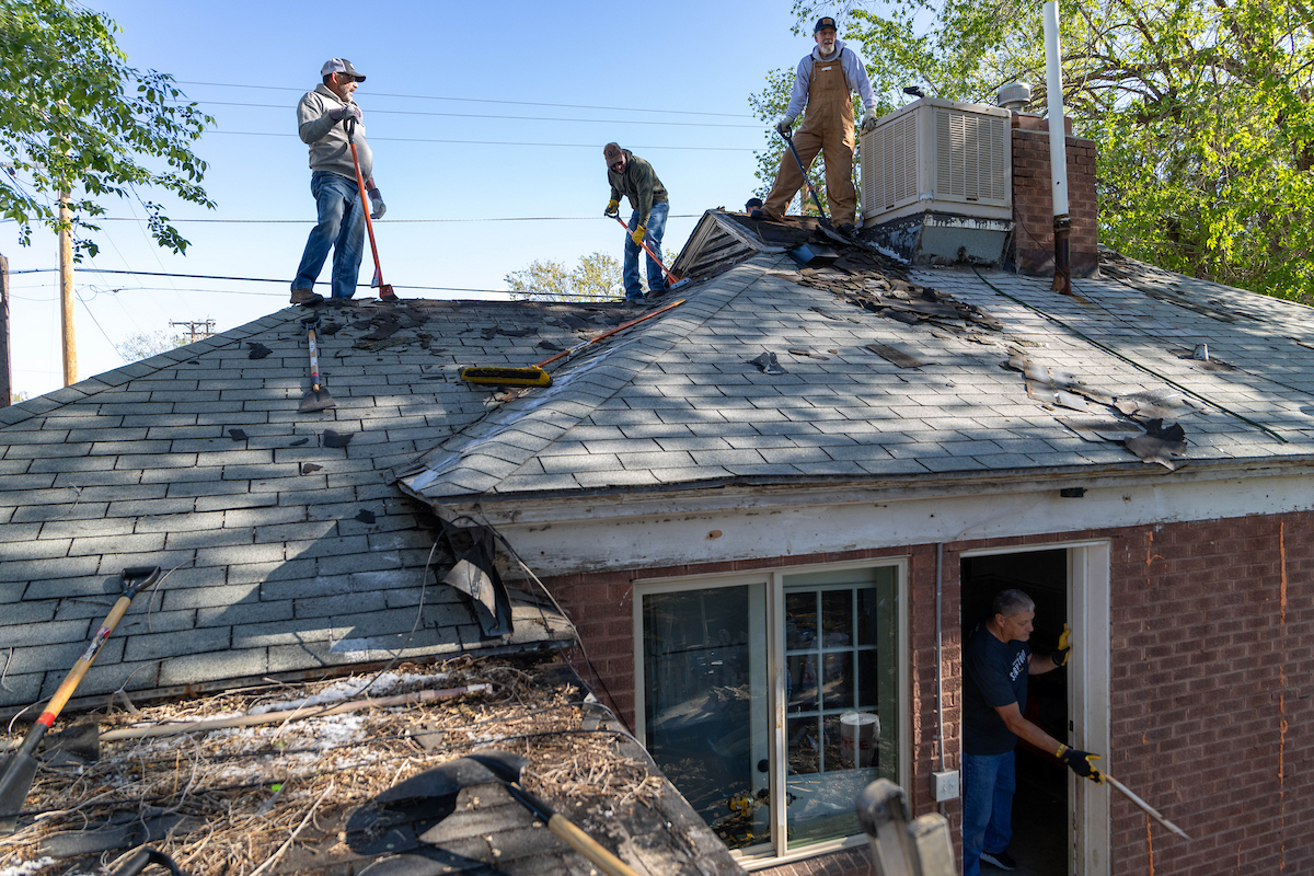 Serve Tour Salt Lake City roof shingles construction