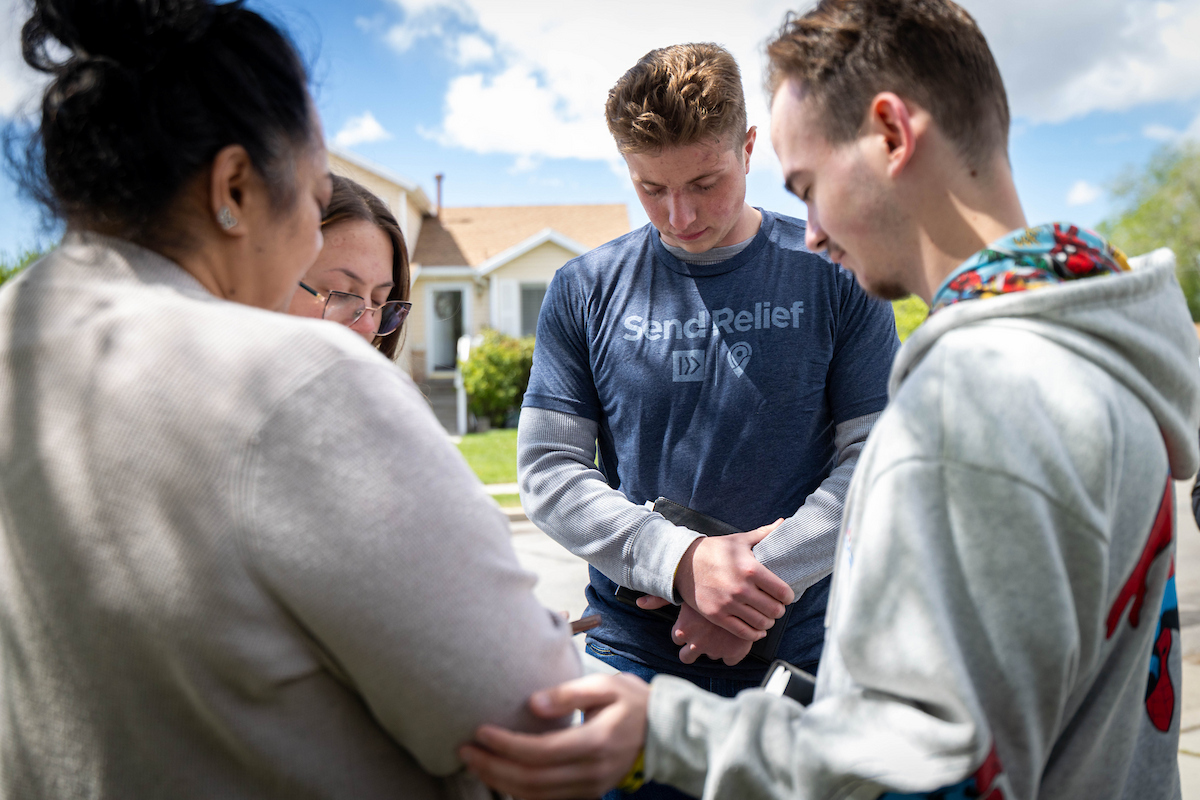 Serve Tour Salt Lake City prayer