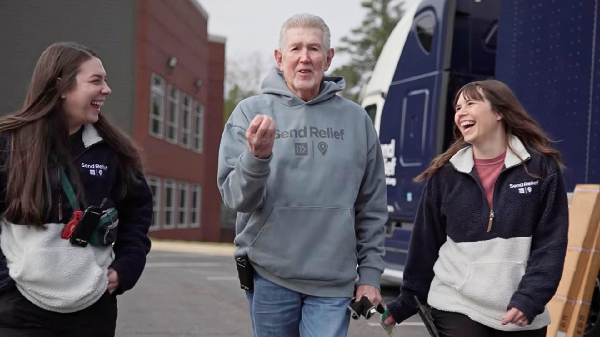 Send Relief Eddie Truck Driver Volunteer