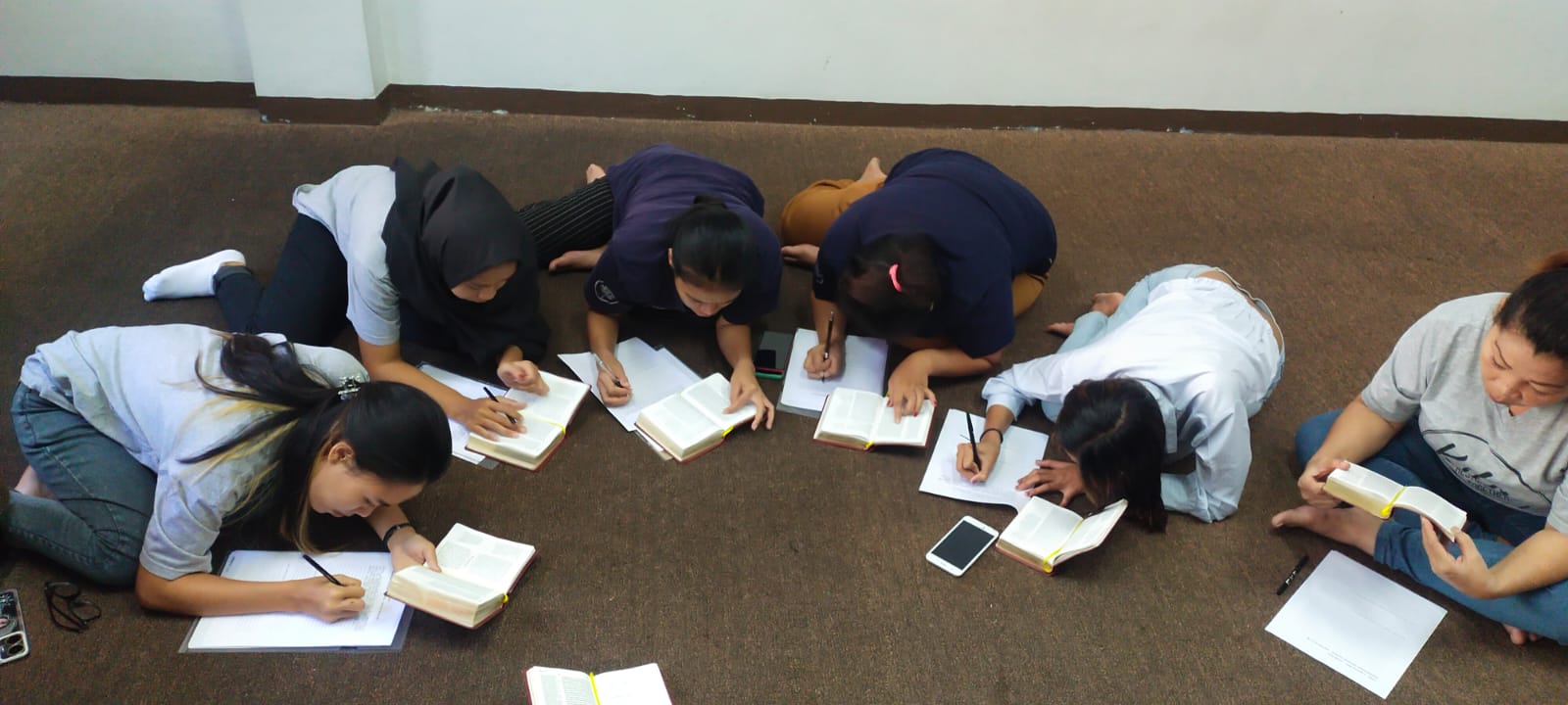 Women in Indonesia studying the Bible - Send Relief IMB