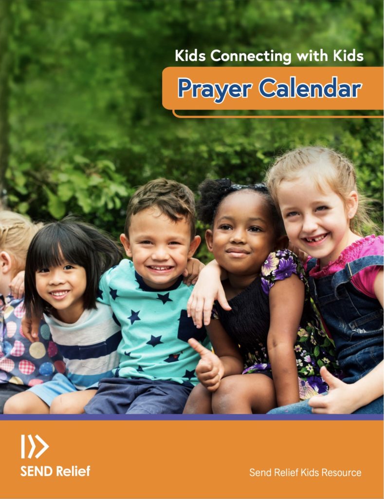 Kids Connecting with Kids Prayer Calendar