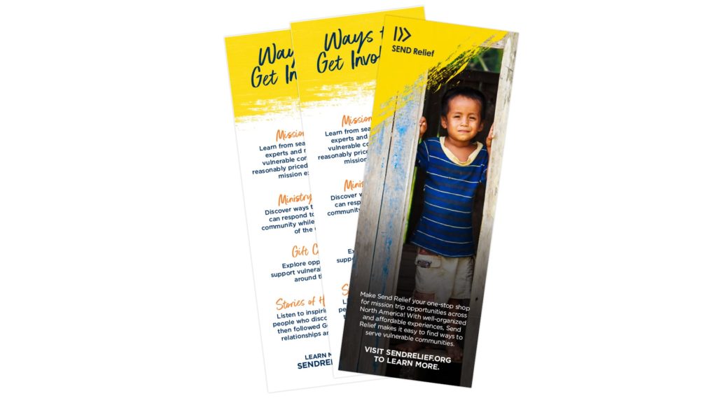 Mission Trips Give & Go Bookmark