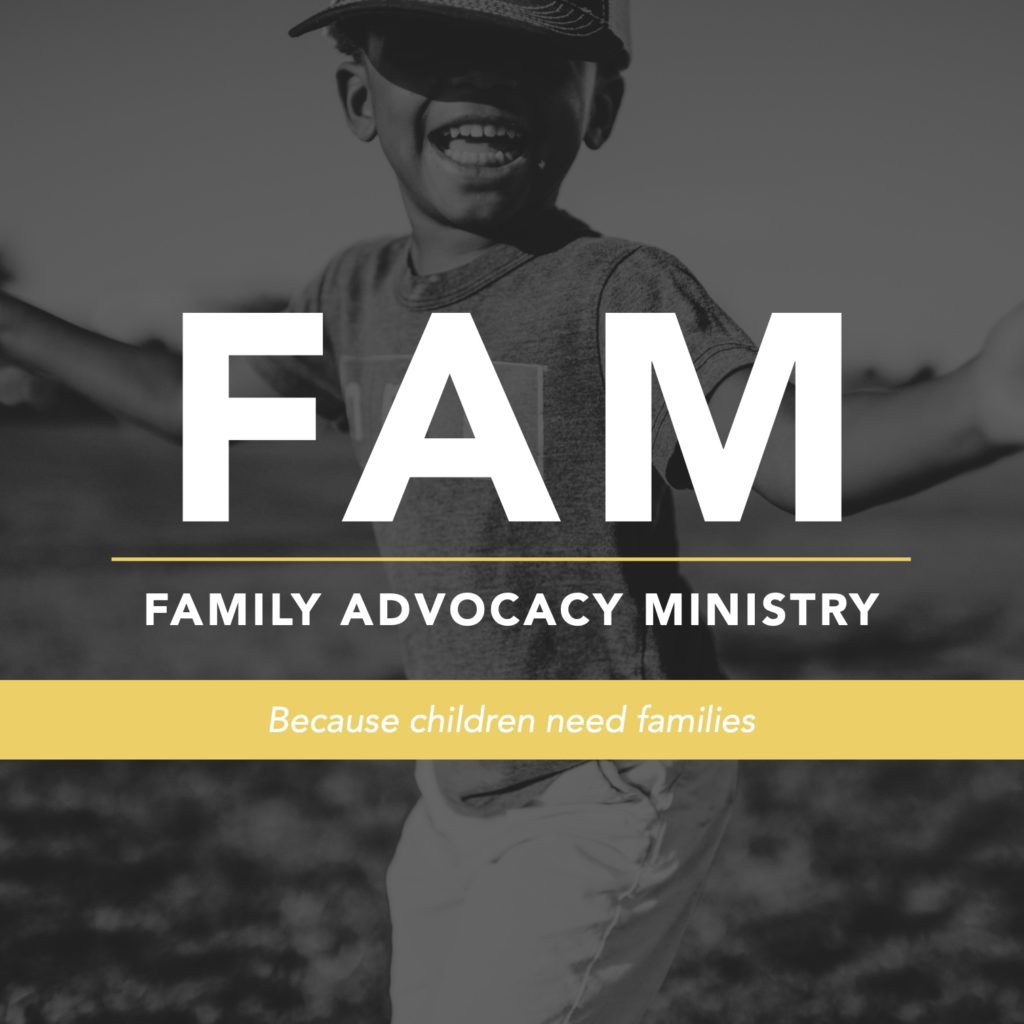 Family Advocacy Ministry (FAM) Pastor Overview